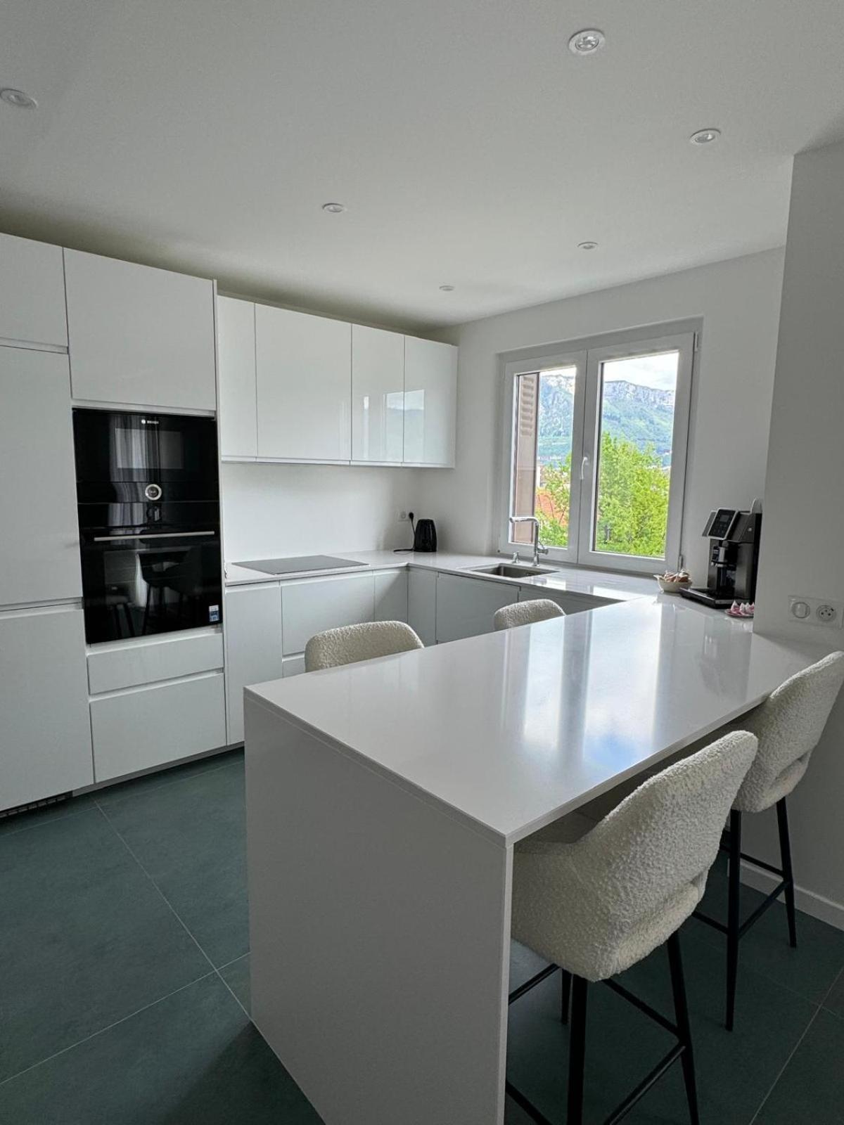 Modern Green & White - Apartments T3 60M2 Annecy - Parking Prive - Wifi - Netflix Zewnętrze zdjęcie